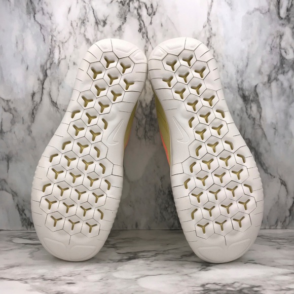 NEW Nike Free Run 2018 Summer Lemon Wash - Picture 6 of 7